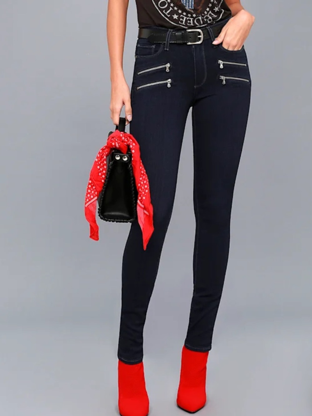 Paige high rise Edgemont Shelby No Whiskers ultra skinny jeans